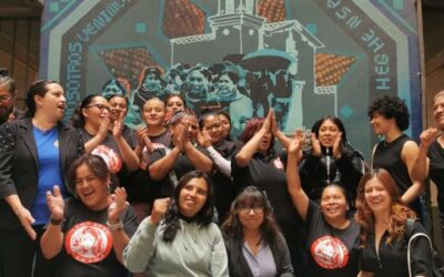 Leonas en Manada, vagoneras del Metro, por el empleo digno para jefas de familia
