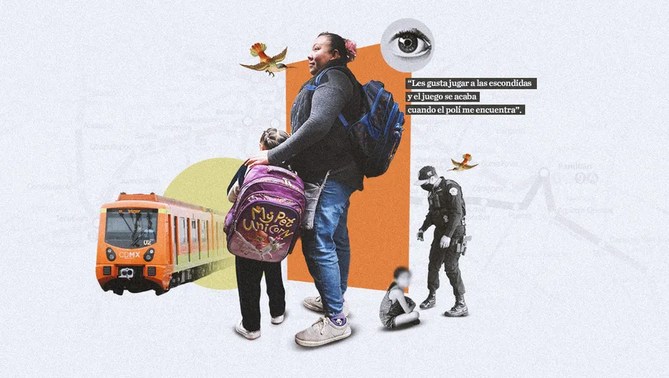 ‘Juegos del hambre’ en el Metro: las vagoneras no quieren perder a sus hijos